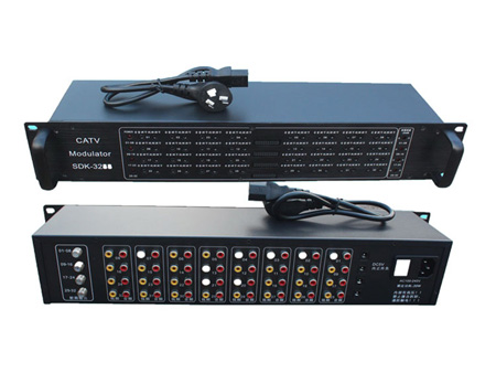 模拟32路一体隔频调制器